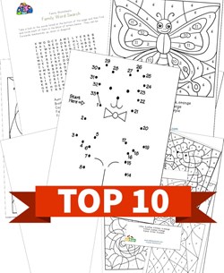 Free printable dot to dot pages all kids network
