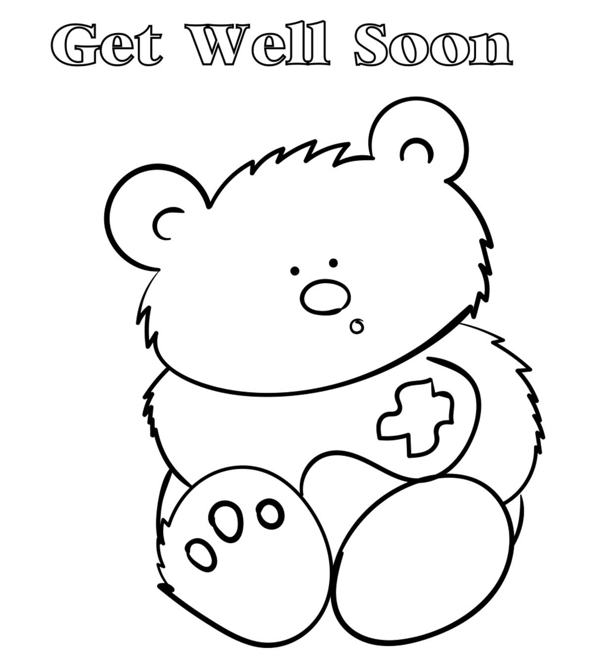 Top free printable get well soon coloring pages online