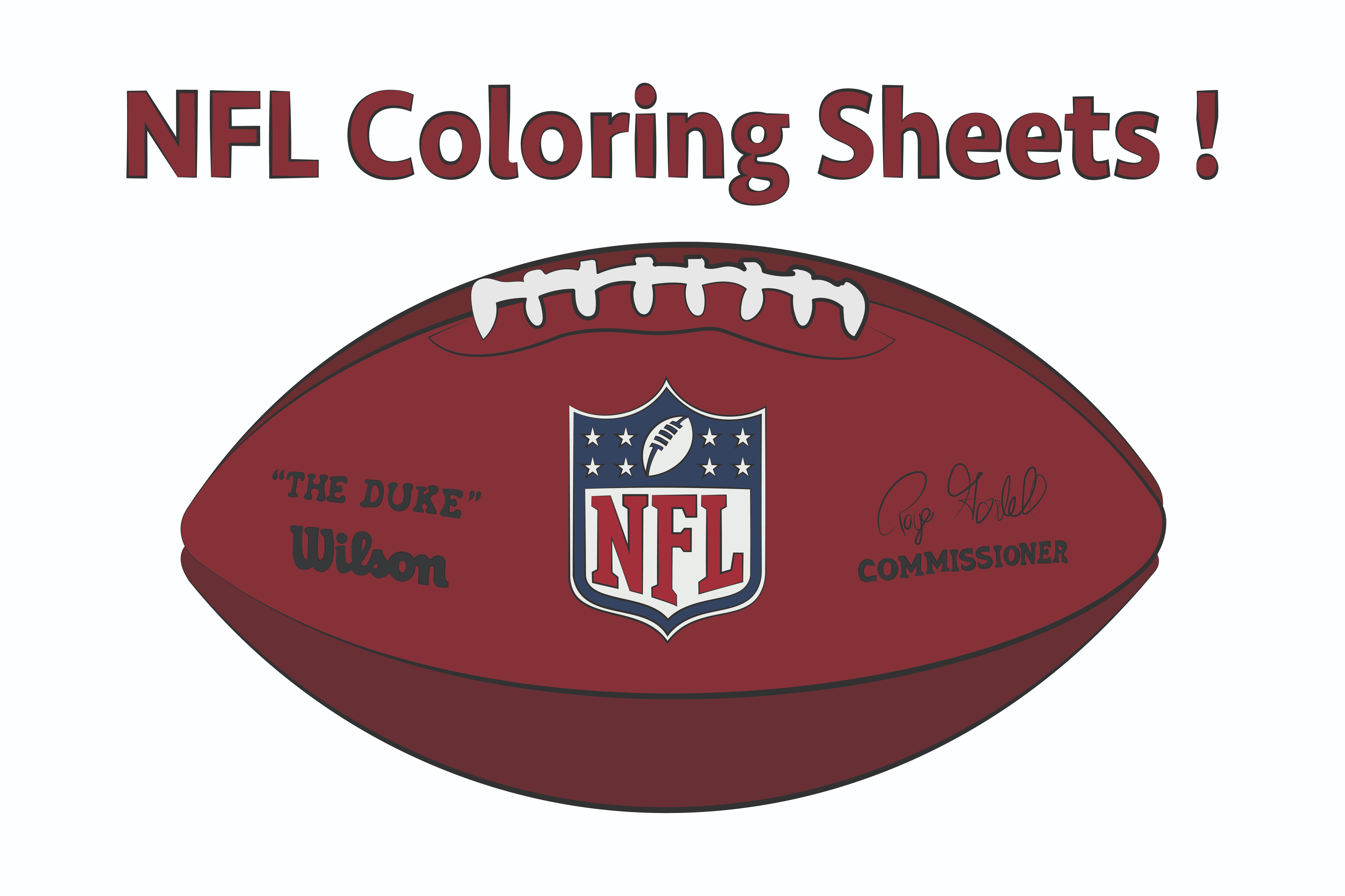 Nfl coloring pages