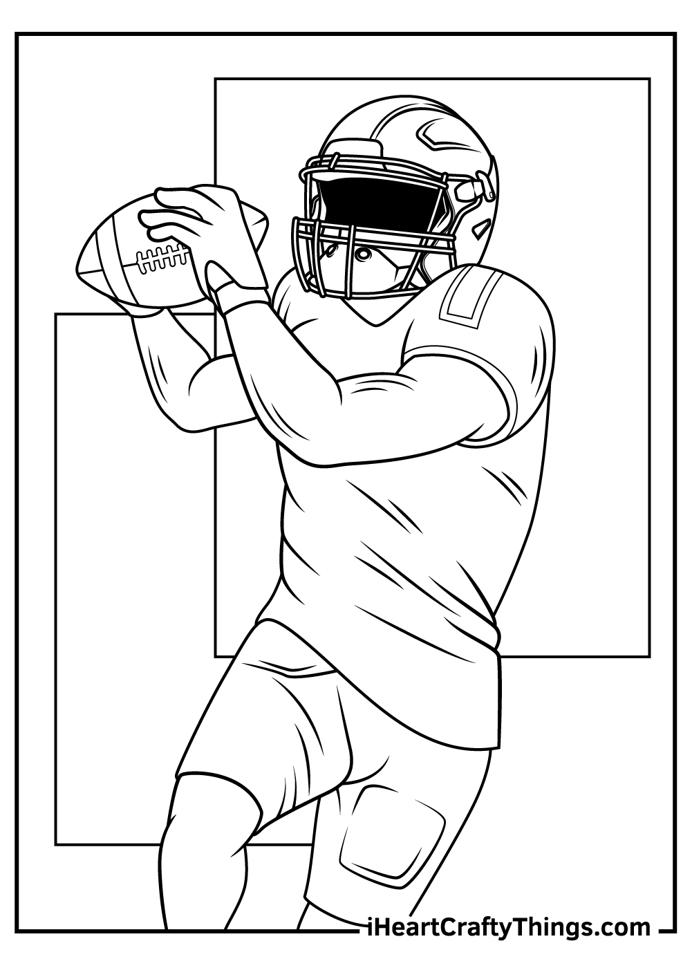Nfl coloring pages updated