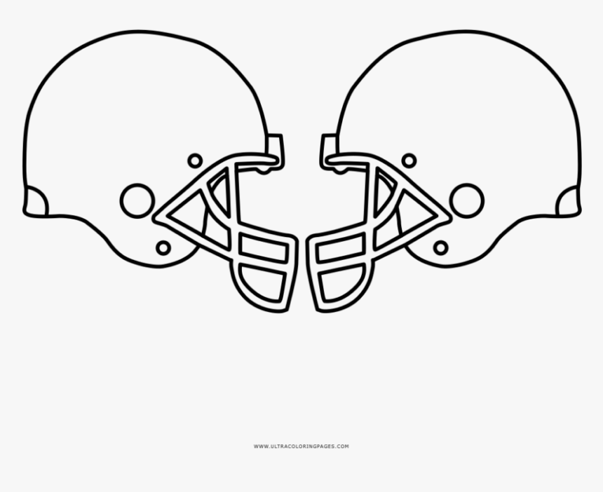 Football helmets coloring page ultra pages helmet printable