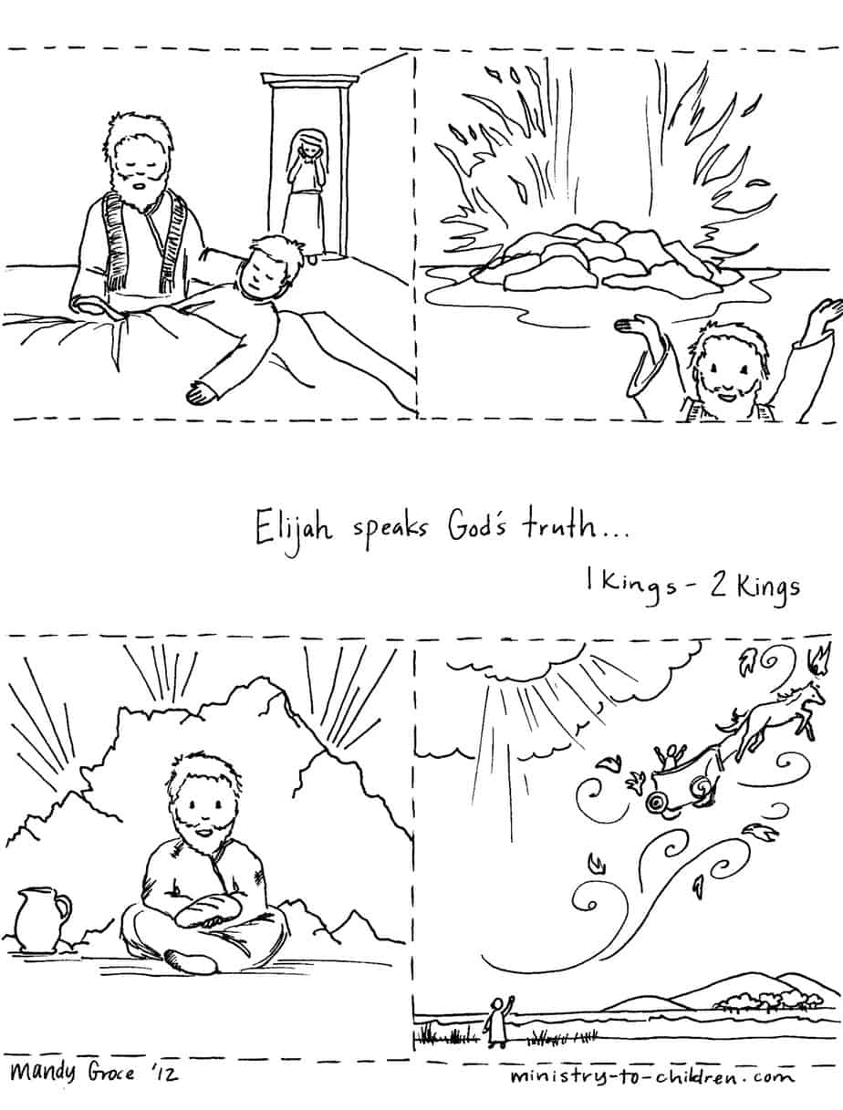 The story of elijah lesson
