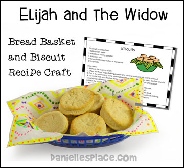 Elijah and the widow crafts for sunday school