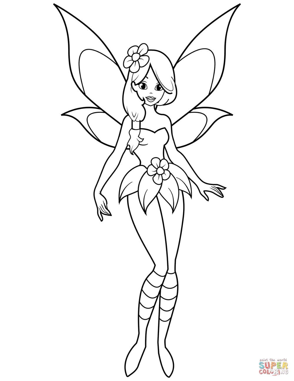 Fairy coloring page free printable coloring pages fairy coloring fairy coloring pages fairy coloring book