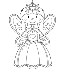Top free printable beautiful fairy coloring pages online