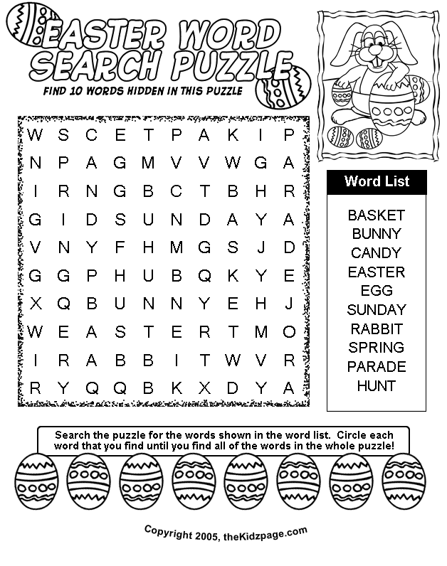 Word searches coloring pages kids word search word find b words list