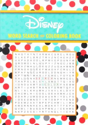 Disney word search and coloring book by editors of thunder bay press paperback barnes noble