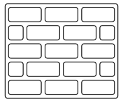 Brick coloring pages free coloring pages