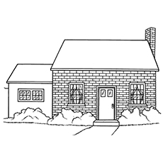Top free printable house coloring pages online