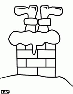 Chimneys and fireplaces on christmas coloring pages printable games enfeites de natal cores do natal modelos de natal