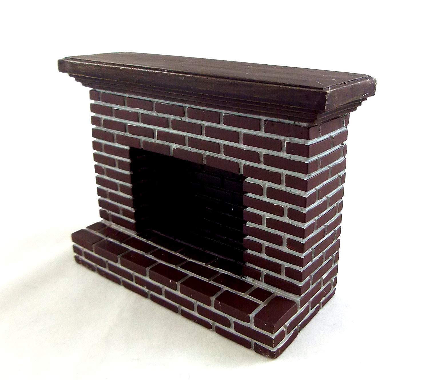 Aztec imports inc small red brick fireplace toys games