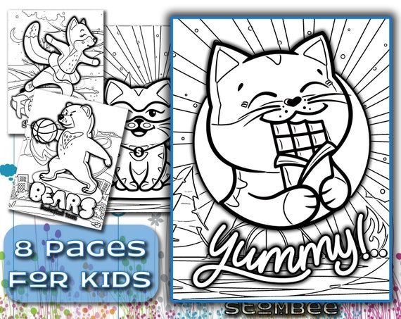 Printable kids coloring pages adult coloring pages animal coloring book coloring book pdf coloring sheets colouring pages