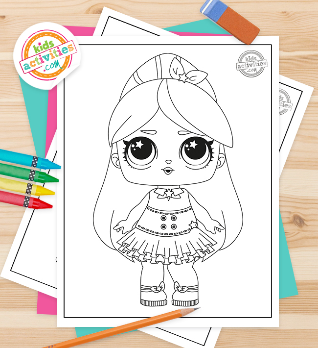 Free printable lol coloring pages lol dolls kids activities blog