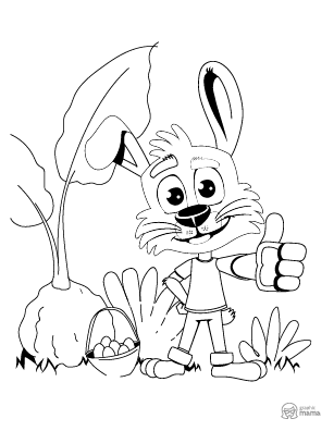 Cartoon coloring book free printable pages pdf by