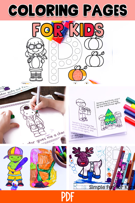 Printable coloring pages for kids fun free and educational