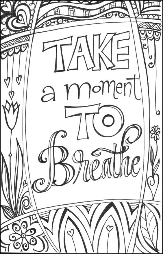 Coloring pages for teens
