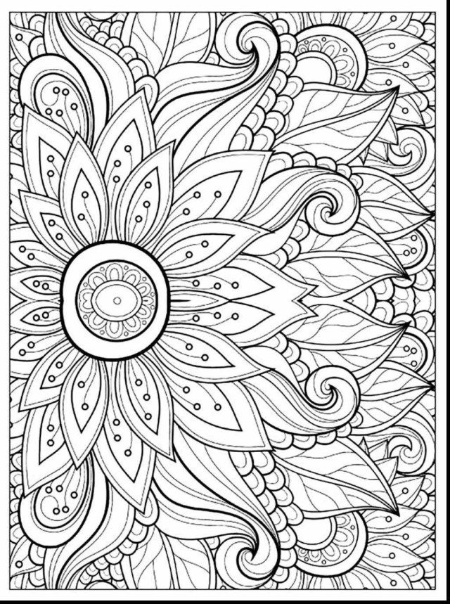 Amazing image of printable coloring pages for teens