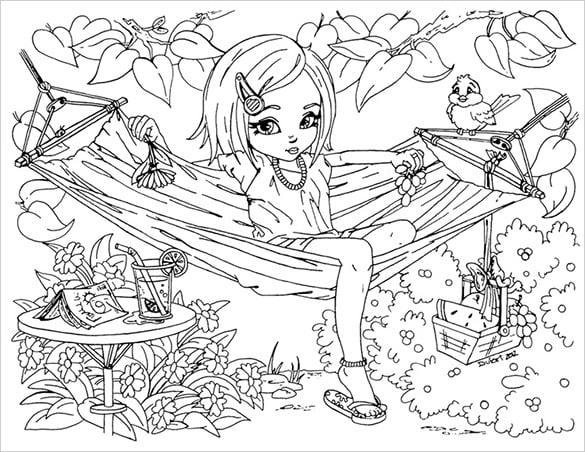 Teenagers coloring pages