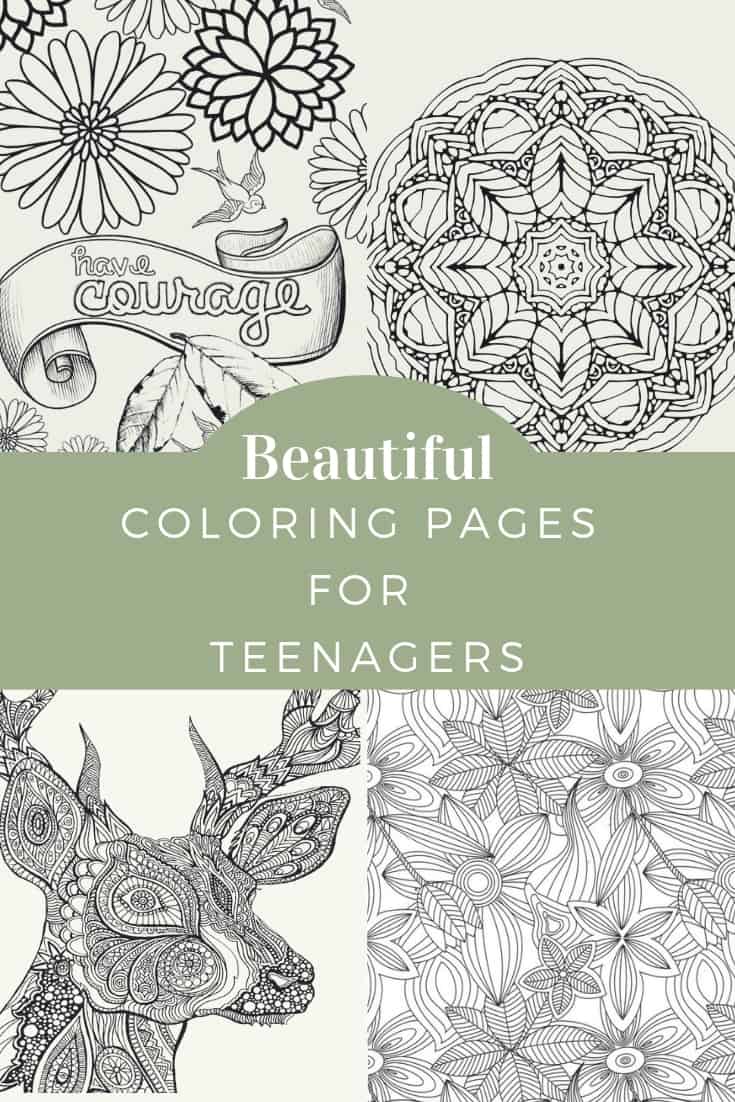 Coloring pages for teenagers free printables skip to my lou