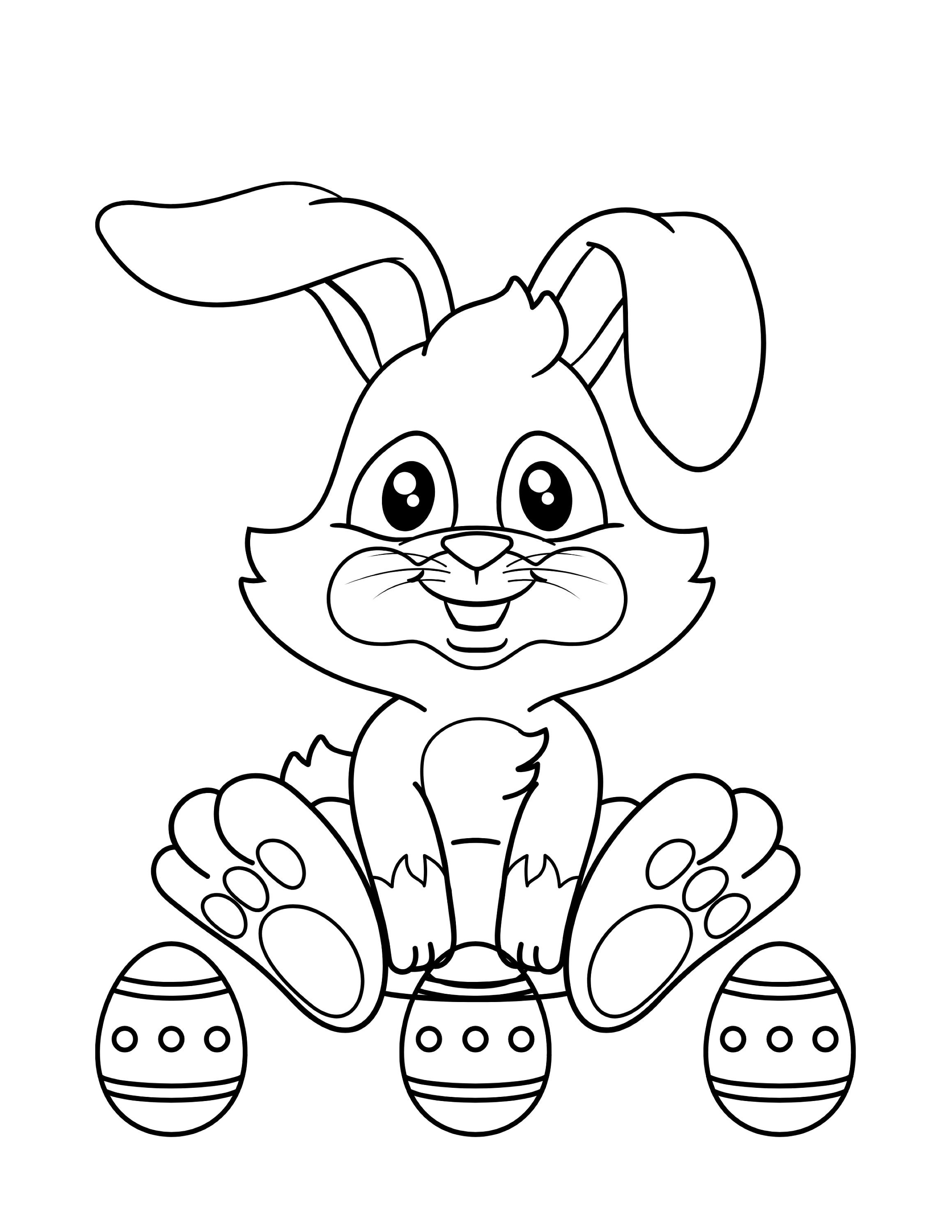 Easter coloring sheets easter bunny coloring page x a easter coloring page coloring pages printable coloring instant download instant download