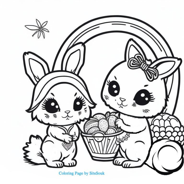 Printable easter bunny coloring pages s of coloring pages for free rcoloringpages