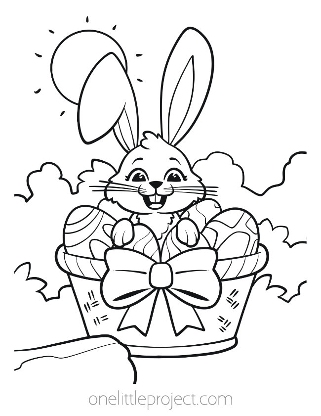 Easter coloring pages free printable easter coloring sheets
