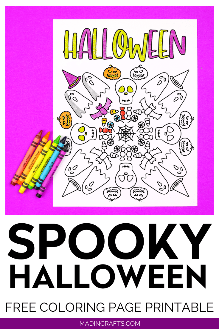 Free printable halloween coloring page printables mad in crafts