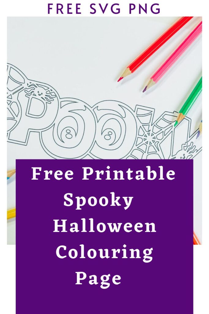 Free printable spooky halloween colouring page â extraordinary chaos