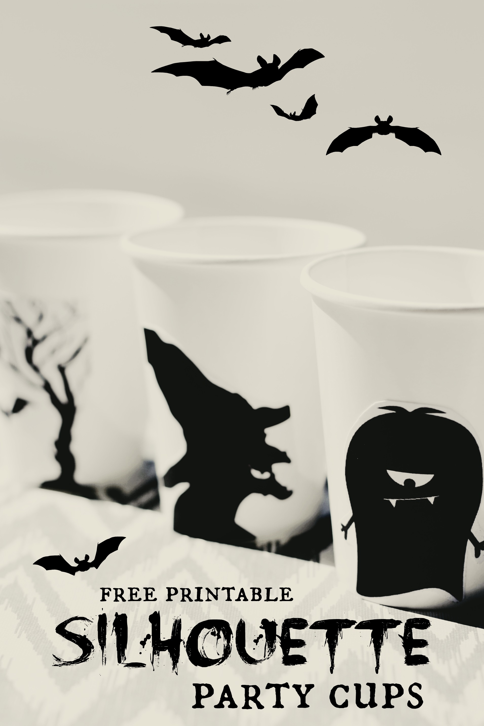 Free halloween silhouette printables