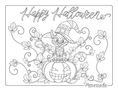 Free printable halloween coloring pages