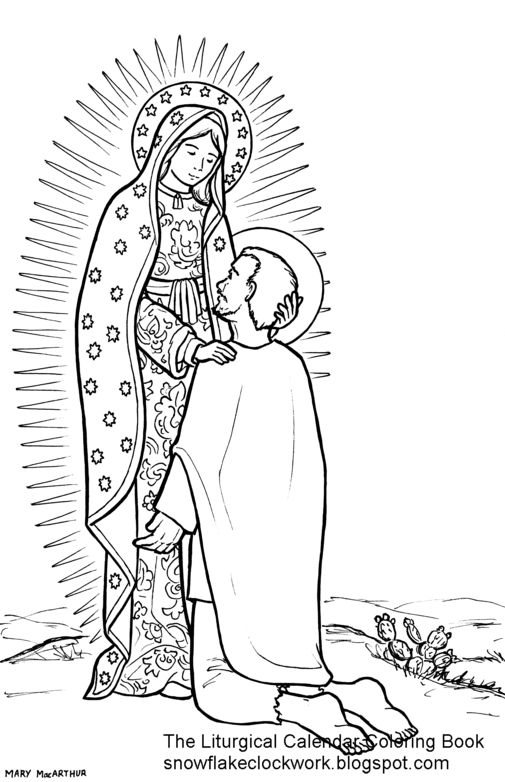 Today is the feast of our lady of guadalupe she means a lot to me and seeing her image often on walls and on caâ virgen de guadalupe dibujos de virgen