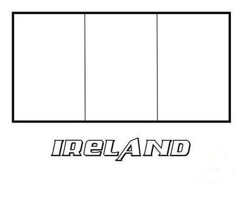 Irish flag coloring page flag coloring pages coloring pages irish flag