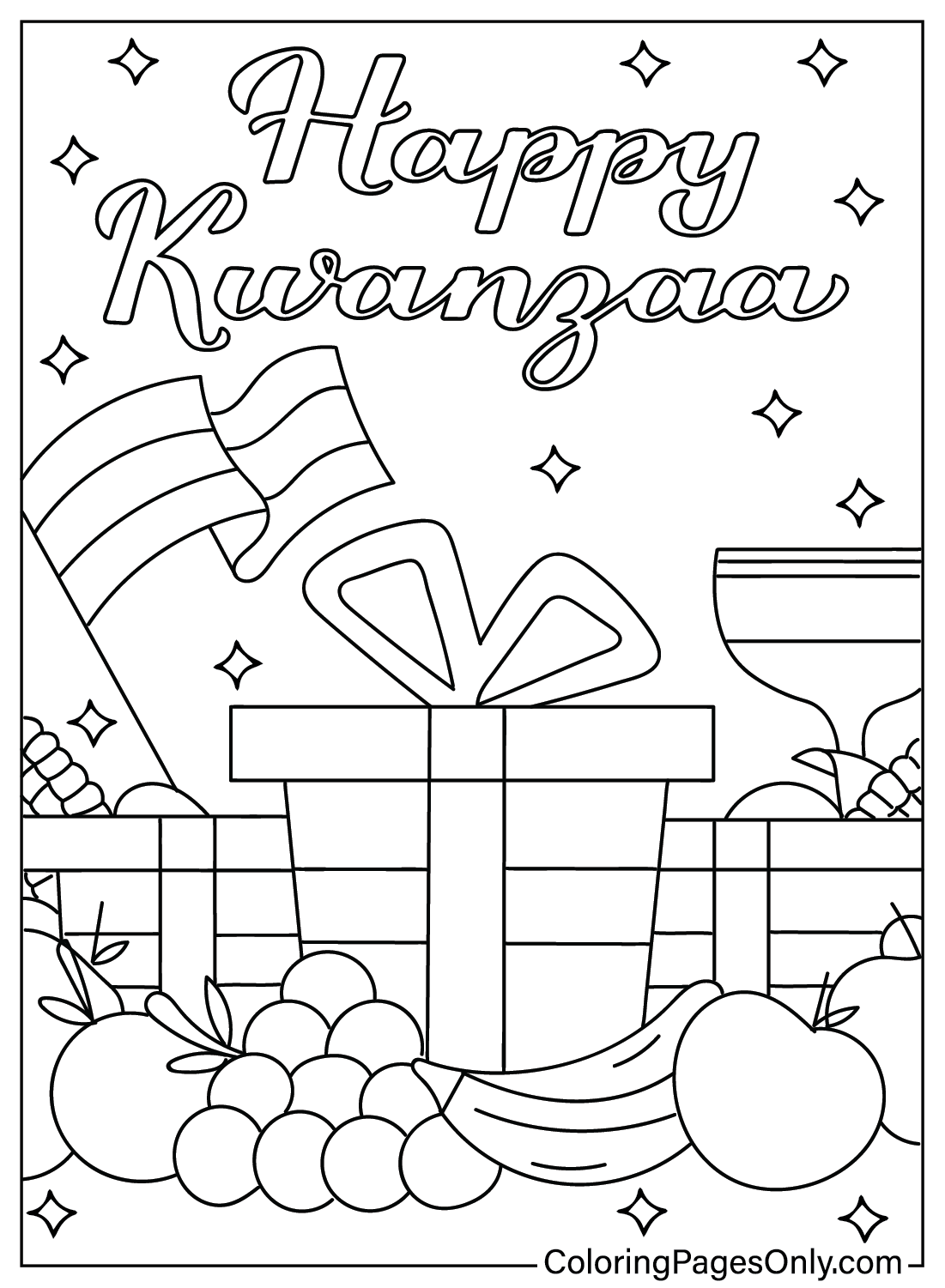 Coloring pages only on x kwanzaa coloring pages ðï httpstcopdlibxsft kwanzaa december christmas xmas holidays winter gifts coloringpagesonly coloringpages coloringbook art fanart sketch drawing draw coloring usa trend