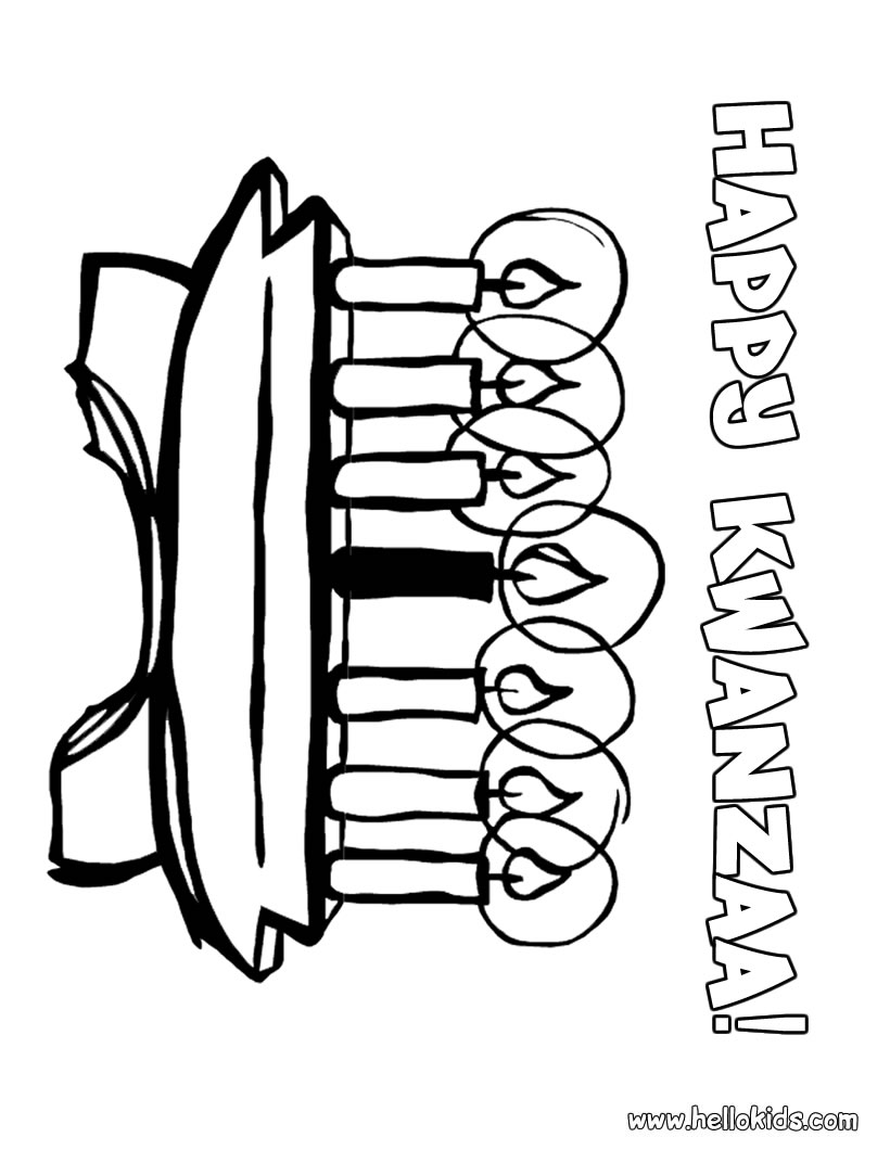Kwanzaa coloring pages