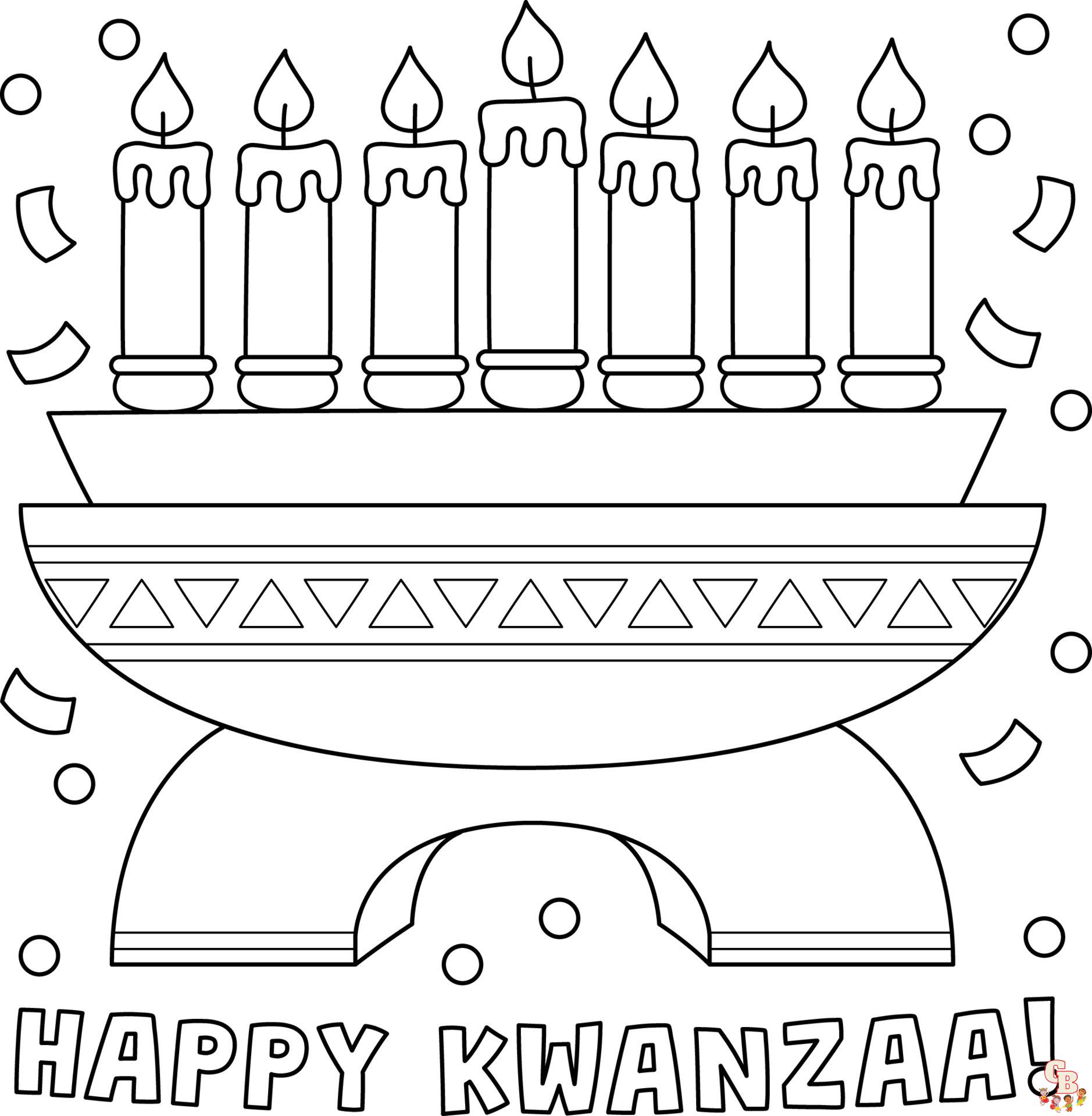Celebrate kwanzaa with fun and free kwanzaa coloring pages