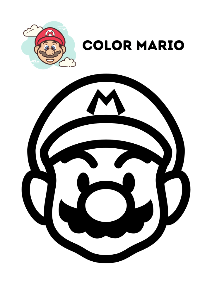 Super mario loring pages free printable pixel lor by number