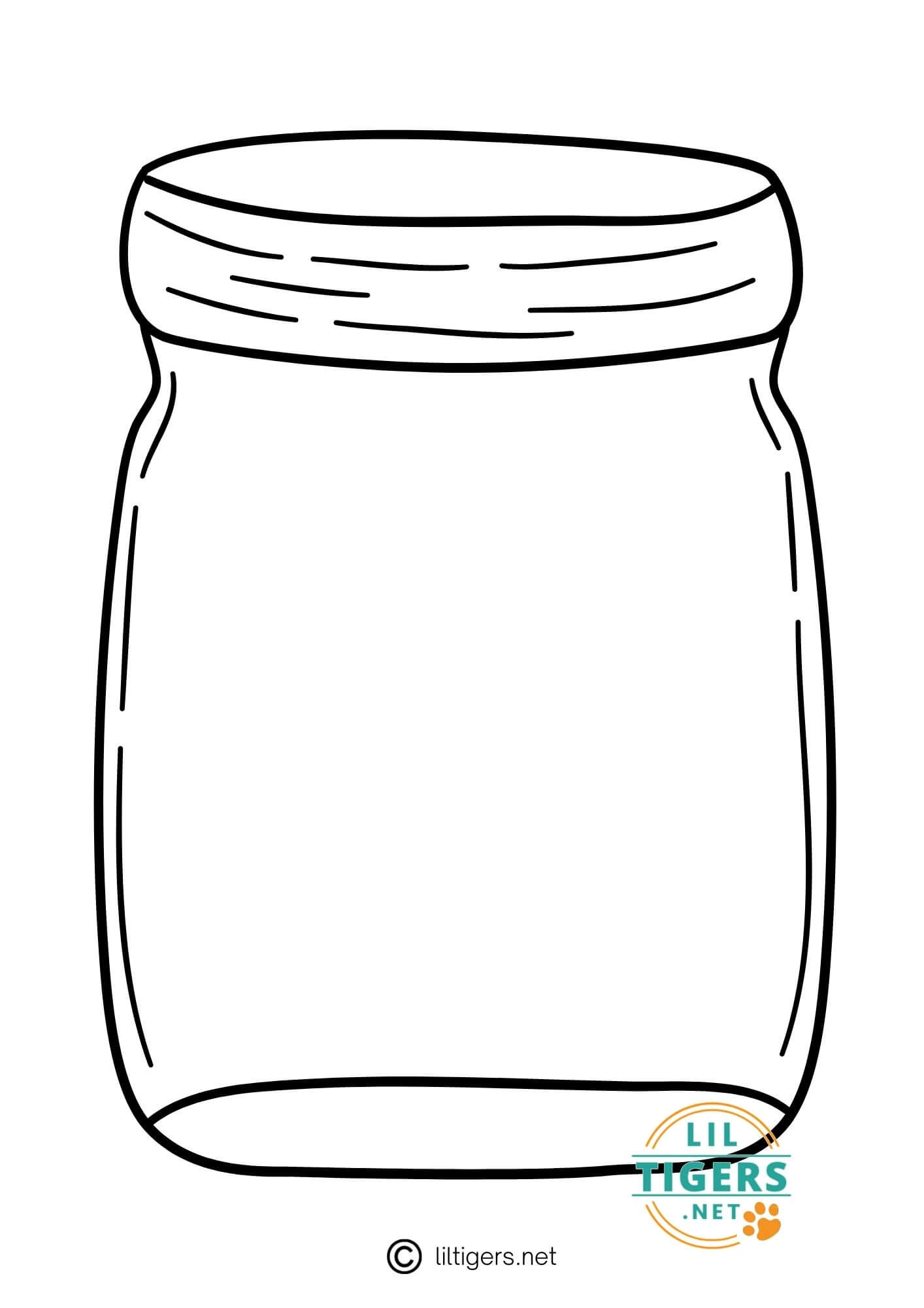 Free printable mason jar templates