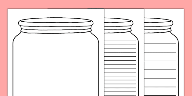 Memory jar writing templates teacher made