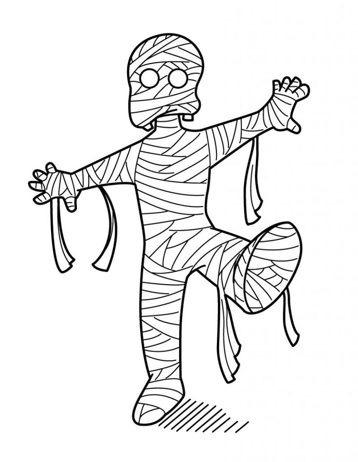 Free printable mummy coloring pages for kids monster coloring pages cartoon coloring pages halloween coloring
