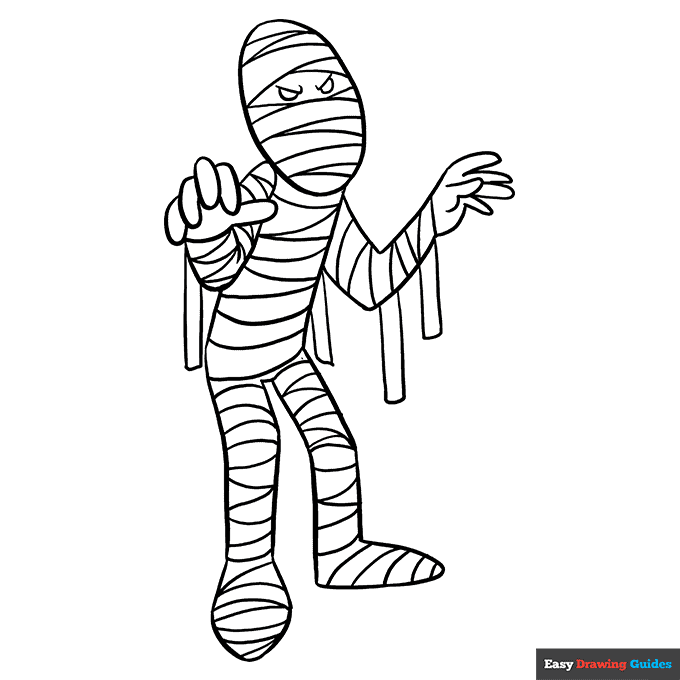 Free printable scary halloween coloring pages for kids