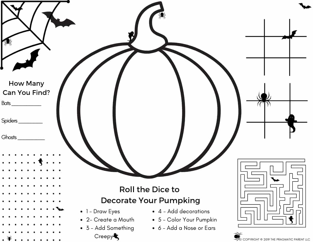 Halloween set halloween activity page halloween coloring pages