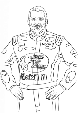 Nascar coloring pages free coloring pages