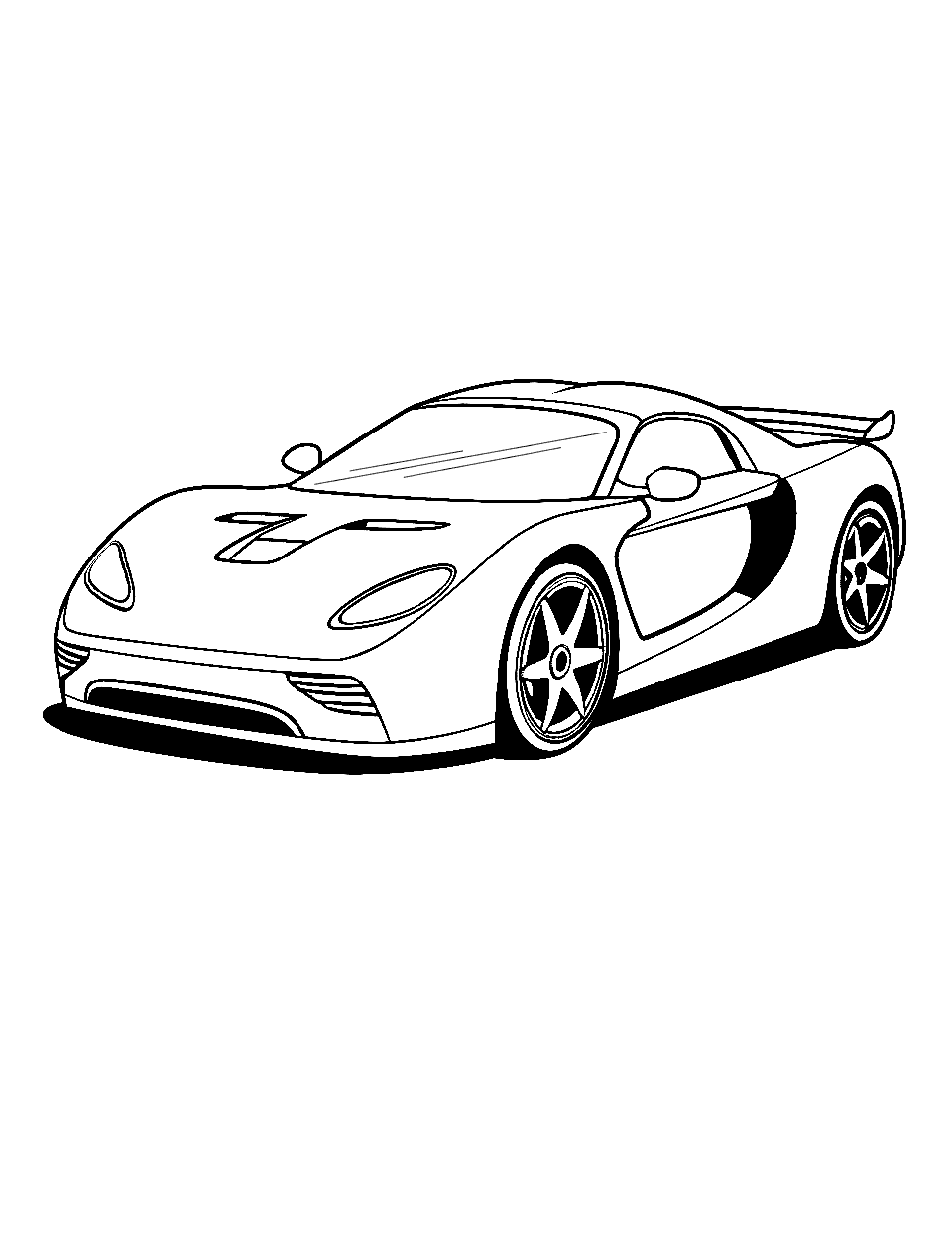 Race car coloring pages free printable sheets