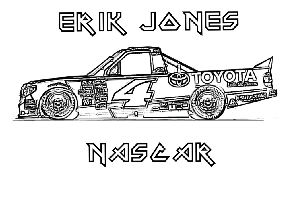 Nascar coloring pages k worksheets truck coloring pages race car coloring pages nascar trucks