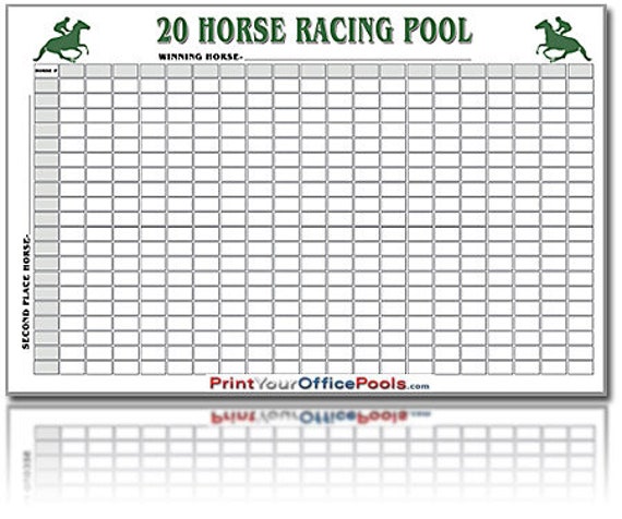Horse racing party betting pack printable for kentucky derby belmont stakes preakness breeders cup pools place your bets on race slip cards