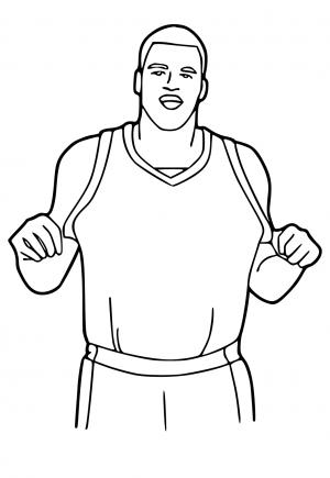 Free printable nba coloring pages for adults and kids