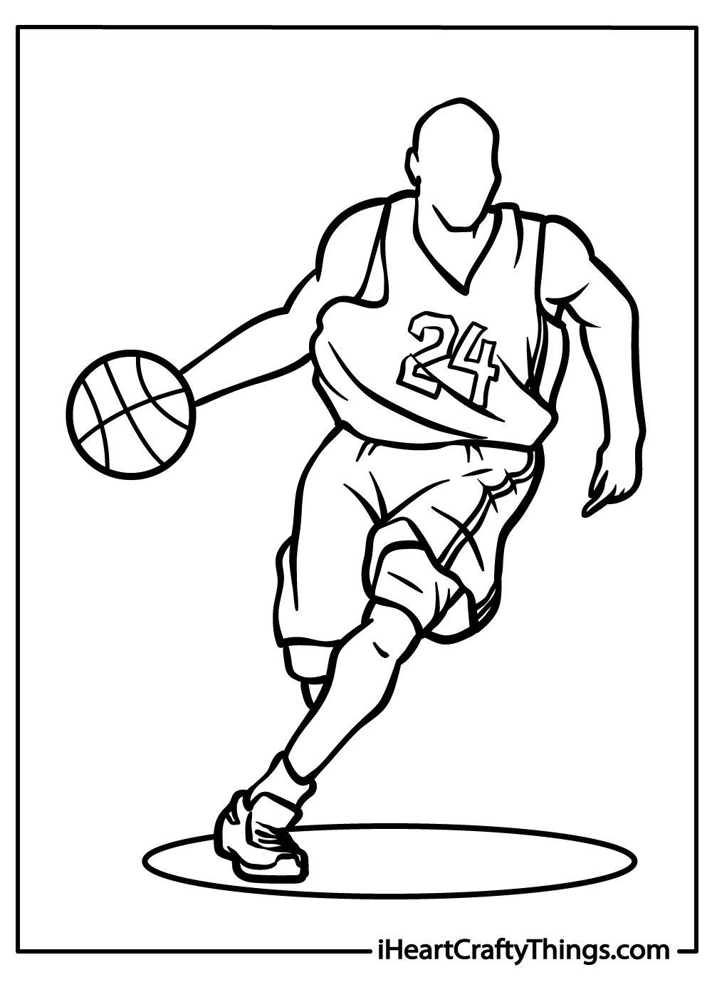 Nba coloring pages free printables