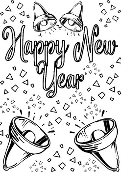 New years eve coloring pages printable new years coloring pages