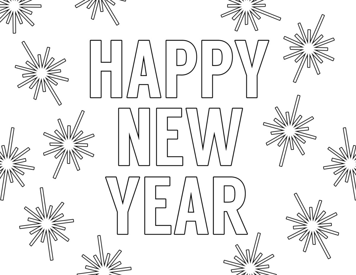 New years eve coloring pages and worksheets to ring in the new year kids activities blog
