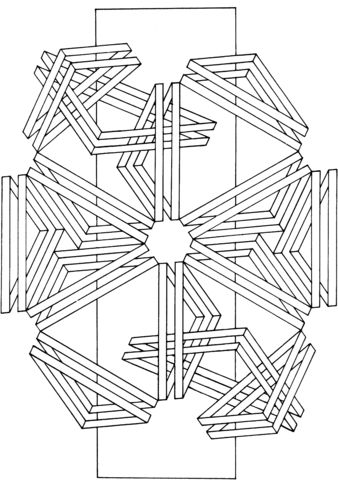 Optical illusion coloring page optical illusions pattern coloring pages coloring pages